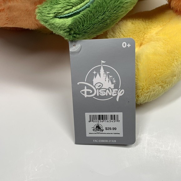 Disney Parks Scented Florida Orange Bird Big Feet Plush Toy 10” - Picture 6 of 6